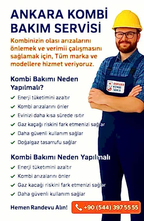 Ankara Kombi Bakım